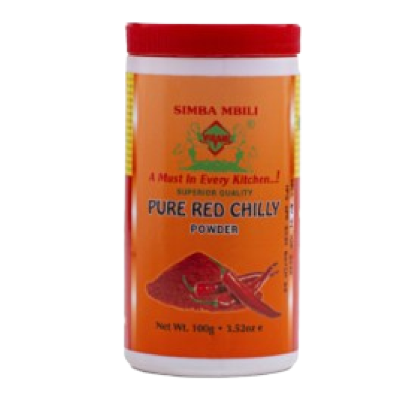 SIMBA MBILI RED CHILLY POWDER 100G