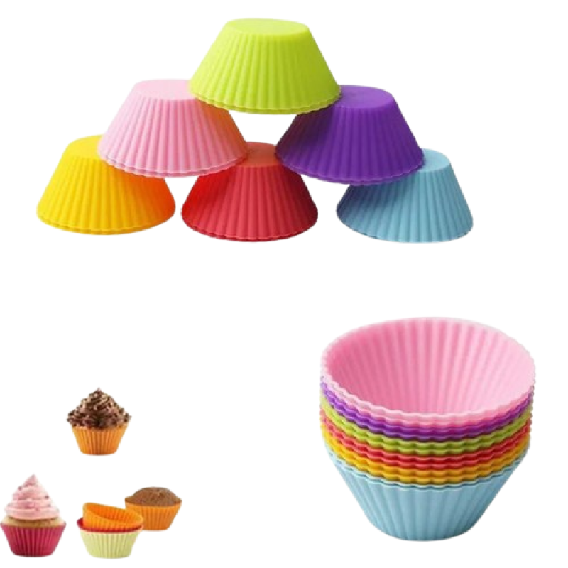 REUSABLE SILICONE CUPCAKE MOULDS REUSABLE SILICONE CUPCAKE MOULDS
