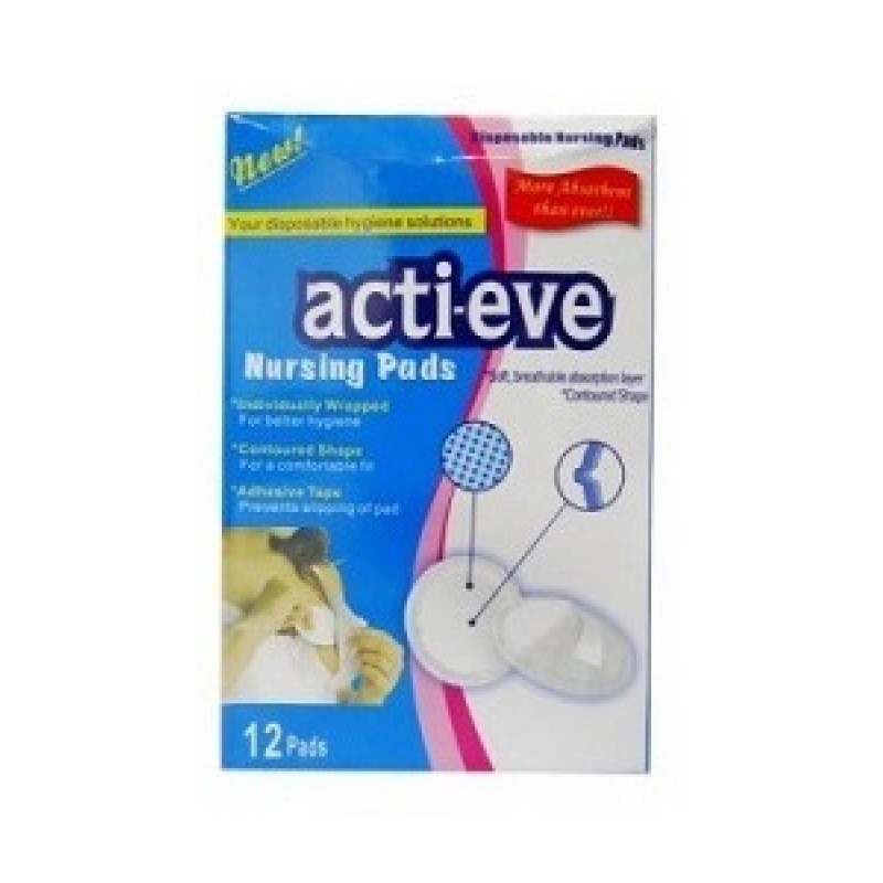 ACTI EVE NURSING PADS 12 PIECES