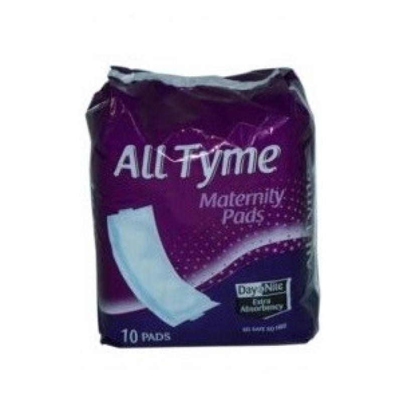 ALL TYME MATERNITY PADS 10 PIECES