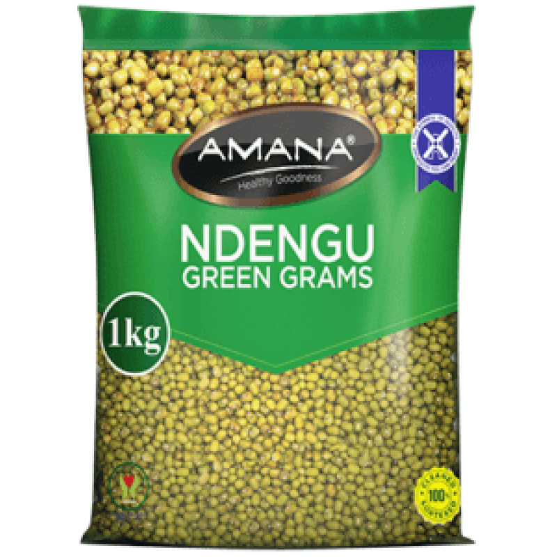 AMANA NDENGU GREEN GRAMS 1KG