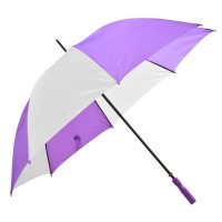 KING'S COLLECTION UMBRELLA PRG-29-081B PURPLE & WHITE