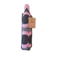 TIANGI FOLDING AUTOMATIC PINK PATTERN UMBRELLA