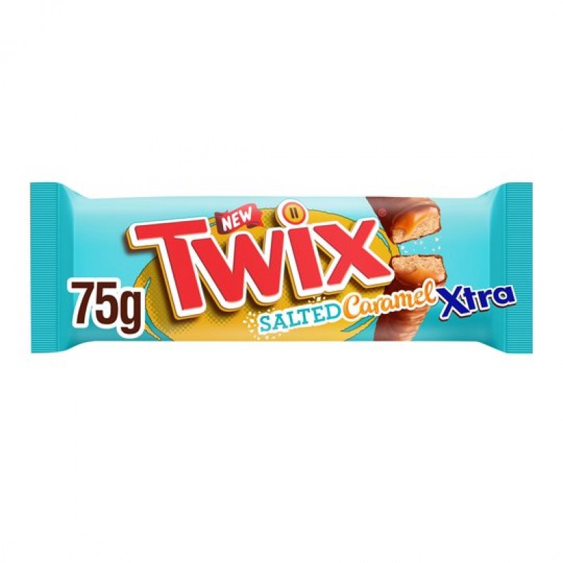 TWIX SALTED CARAMEL 75g TWIX SALTED CARAMEL 75g