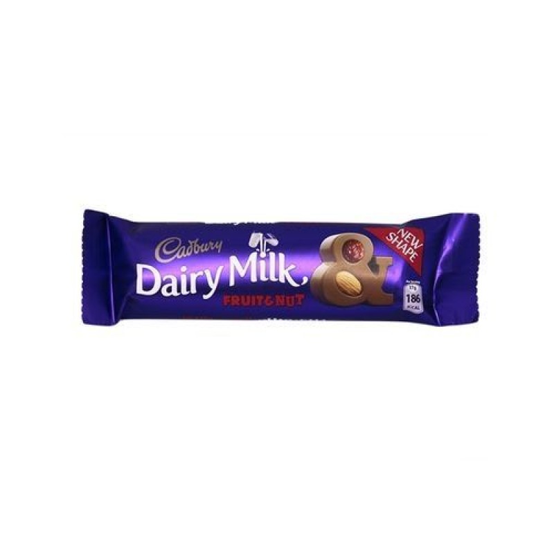 CADBURY DAIRY MILK FRUIT AND NUT 37G CADBURY DAIRY MILK FRUIT AND NUT 37G