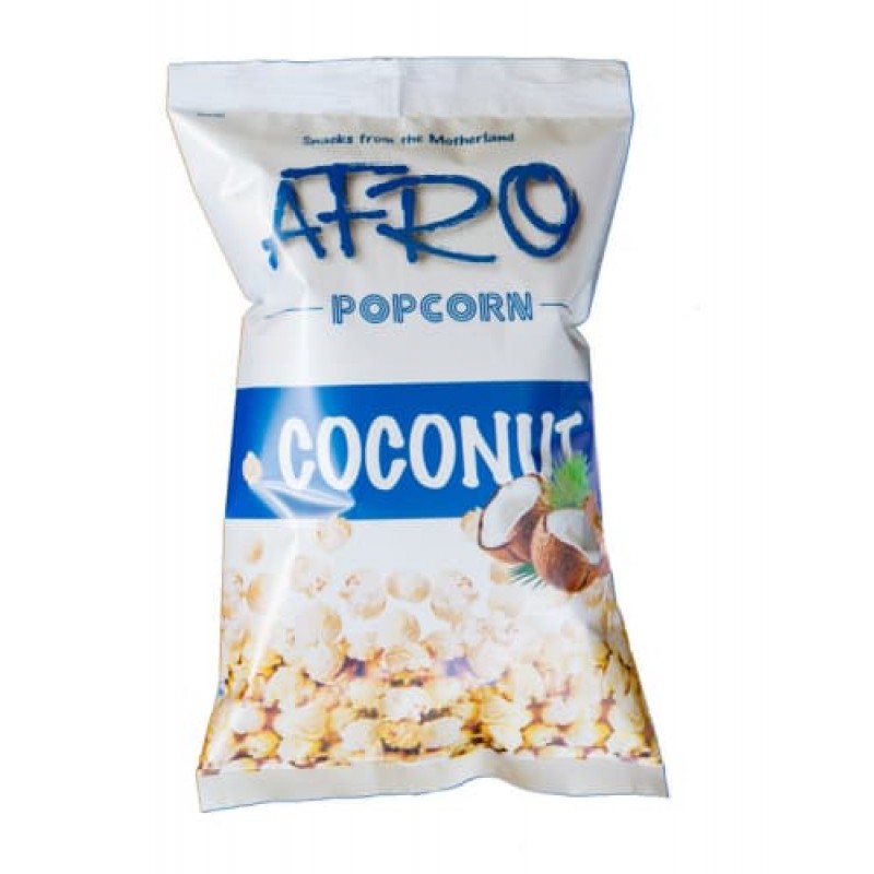 AFRO POPCORN COCONUT 65G AFRO POPCORN COCONUT 65G