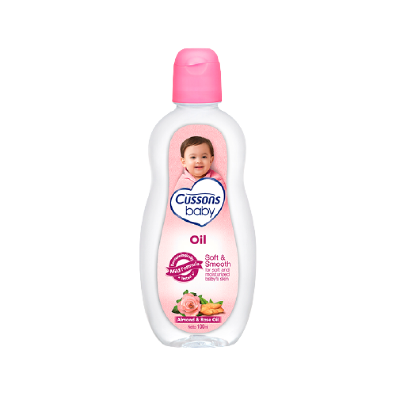 CUSSONS BABY SOFT AND SMOOTH ALMOND AND ROSE OIL 100ML CUSSONS BABY SOFT AND SMOOTH ALMOND AND ROSE OIL 100ML
