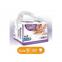 BUMMIES PREMIUM DIAPERS-XL : SIZE 5 30PCS