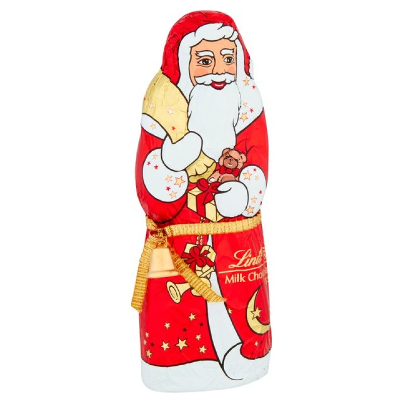 LINDT MILK CHOCOLATE CHRISTMAS SANTA 70G