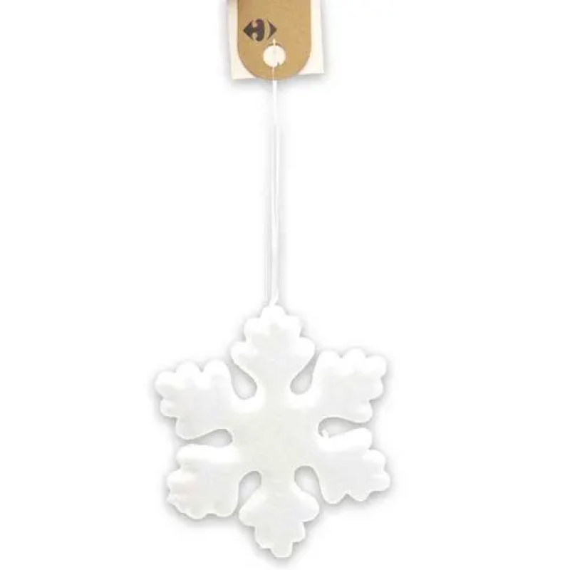 CHRISTMAS MID SNOWFLAKE 15CM