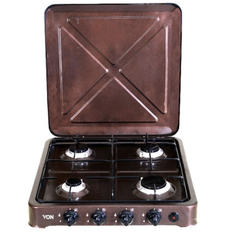 VON 0-440.C/ VAC4F400C 4 GAS COOKER - COPPER