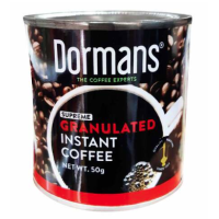 DORMANS 50G SUPREME GRANULATED INSTANT COFFEE