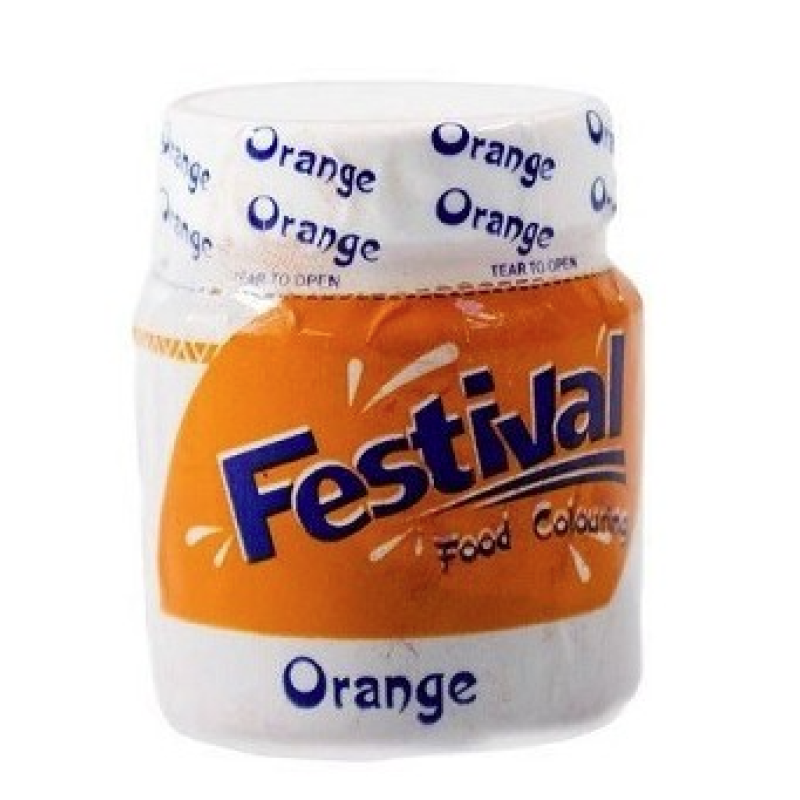 FESTIVAL FOOD COLOUR ORANGE 10G