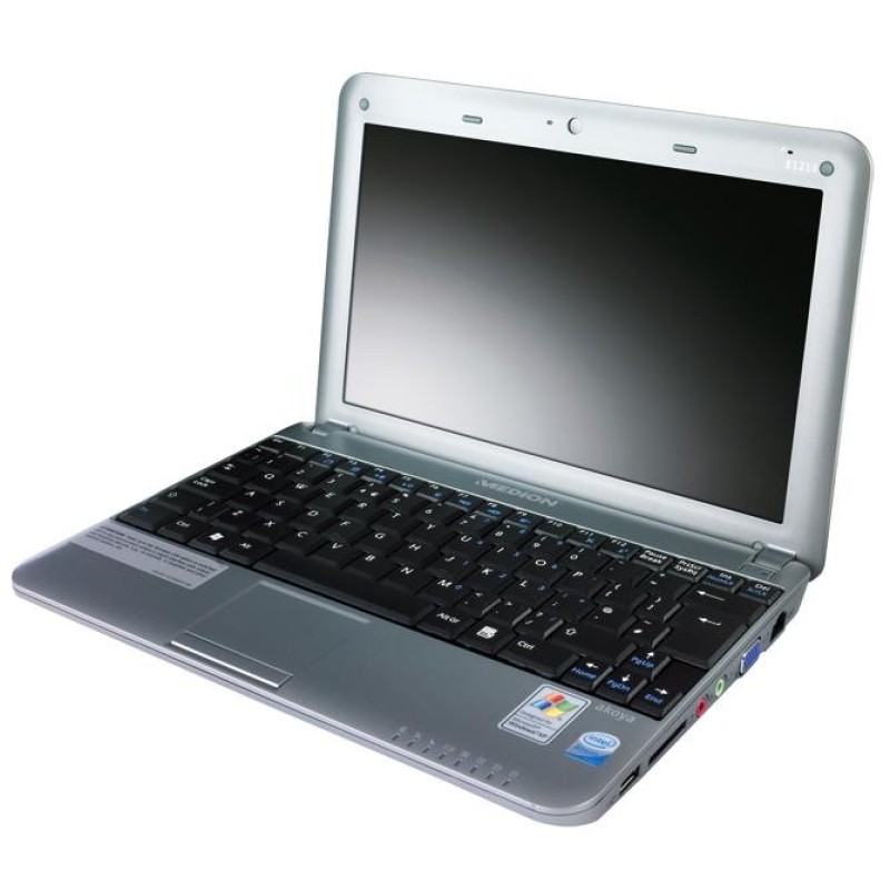 MEDIAN AKOYA E1210, Intel Atom,1GB RAM,80GB HDD, Wifi,Webcam,Ex-UK Laptop Ideal for Kids