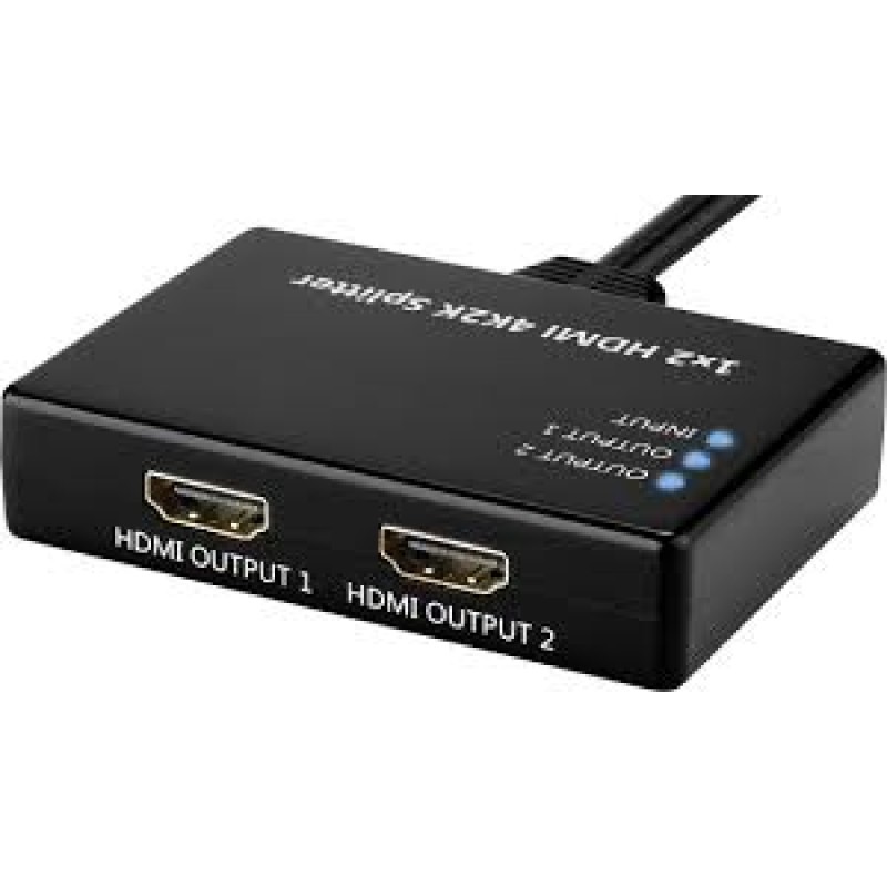 HDMI 2 PORTS SPLITTER HDMI 2 PORTS SPLITTER
