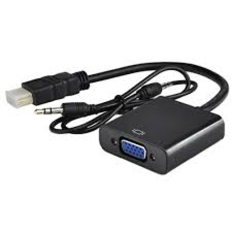 HDMI TO VGA TO VGA WITH AUDIO CONVERTER HDMI TO VGA TO VGA WITH AUDIO CONVERTER
