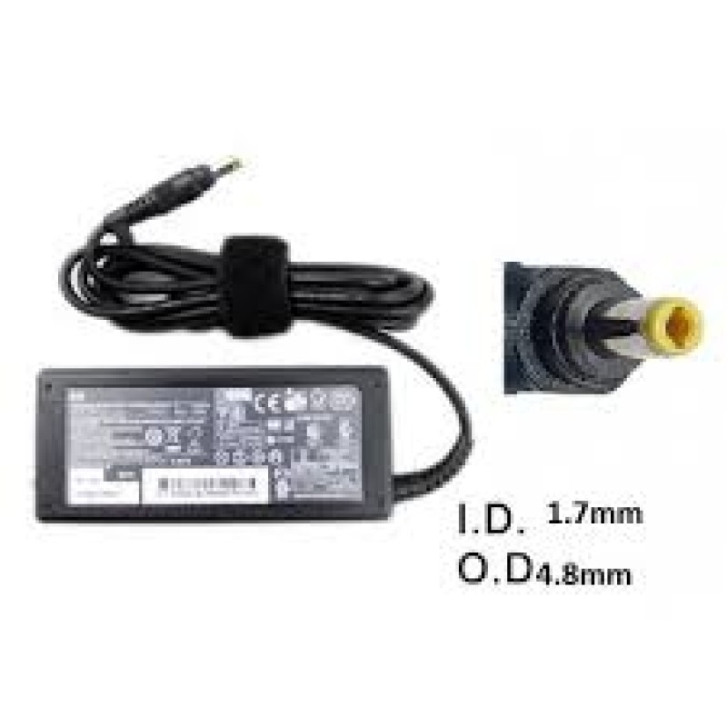 HP YELLOW PIN 18.5V 3.5A LAPTOP ADAPTER