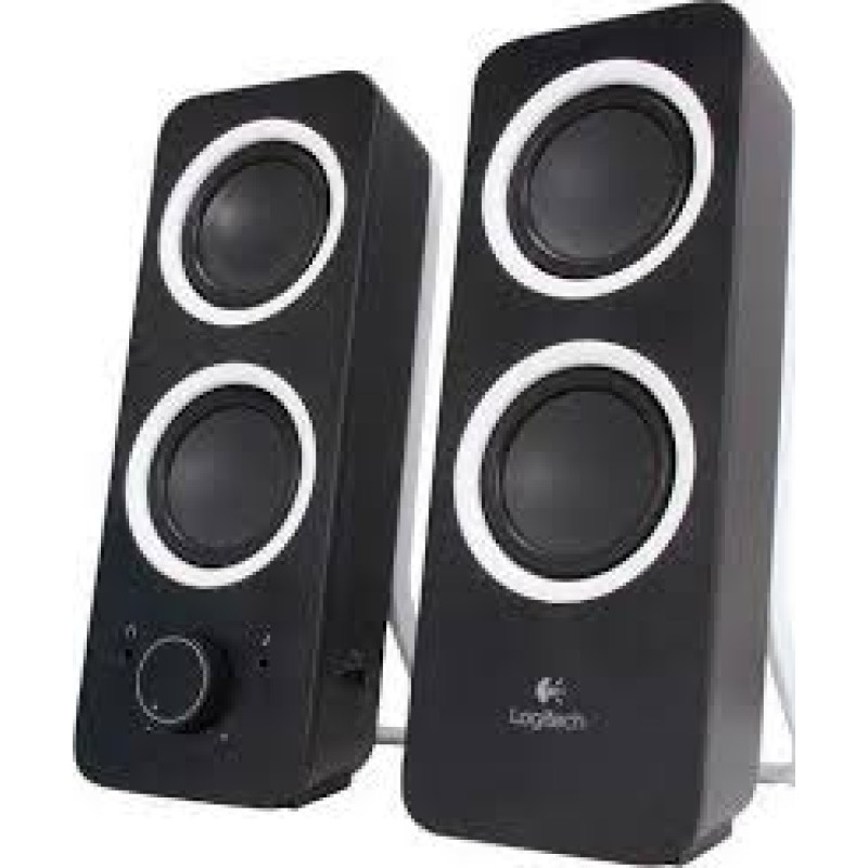 LOGITECH Z200 SPEAKERS MID NIGHT BLACK