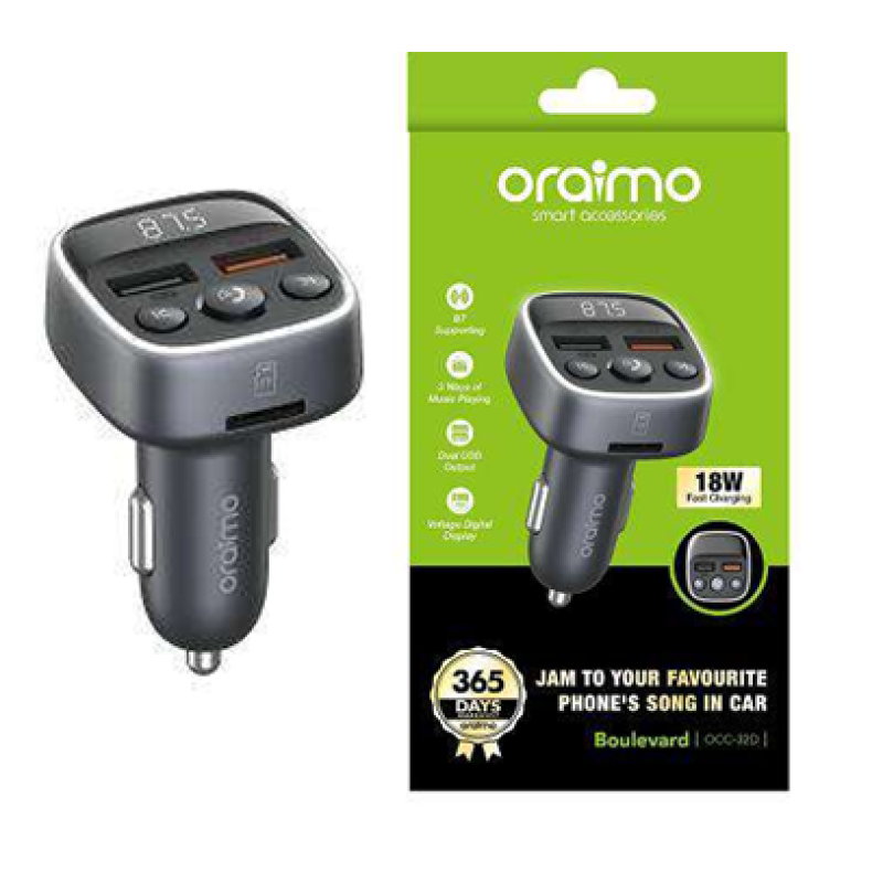 ORAIMO CAR CHARGER OCC-32D DARK CHROME