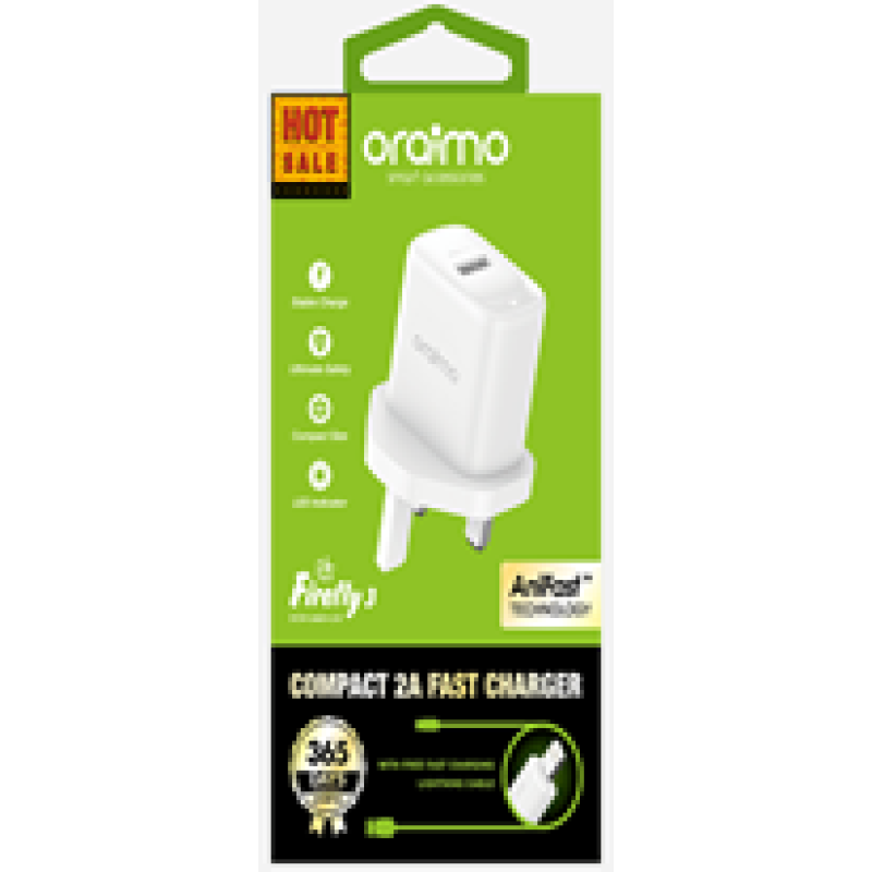 ORAIMO CHAGERKIT U66+C53 UK 2A-WHITE