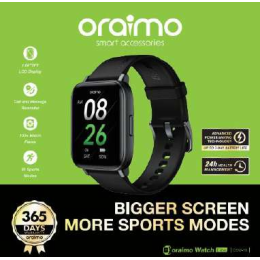 ORAIMO SMART WATCH OWS-18 BLACK