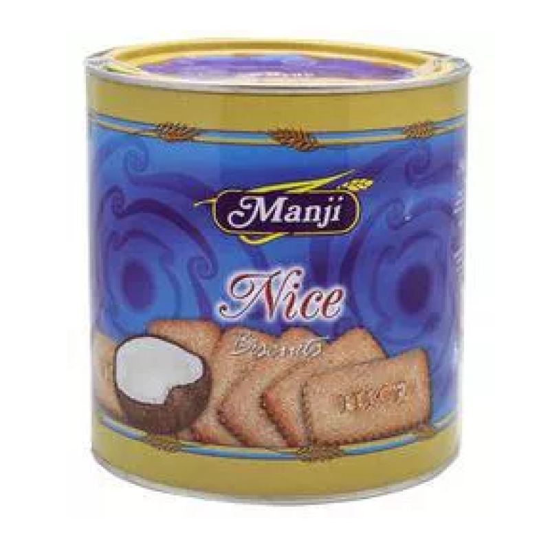 MANJI NICE BISCUITS TIN-1KG