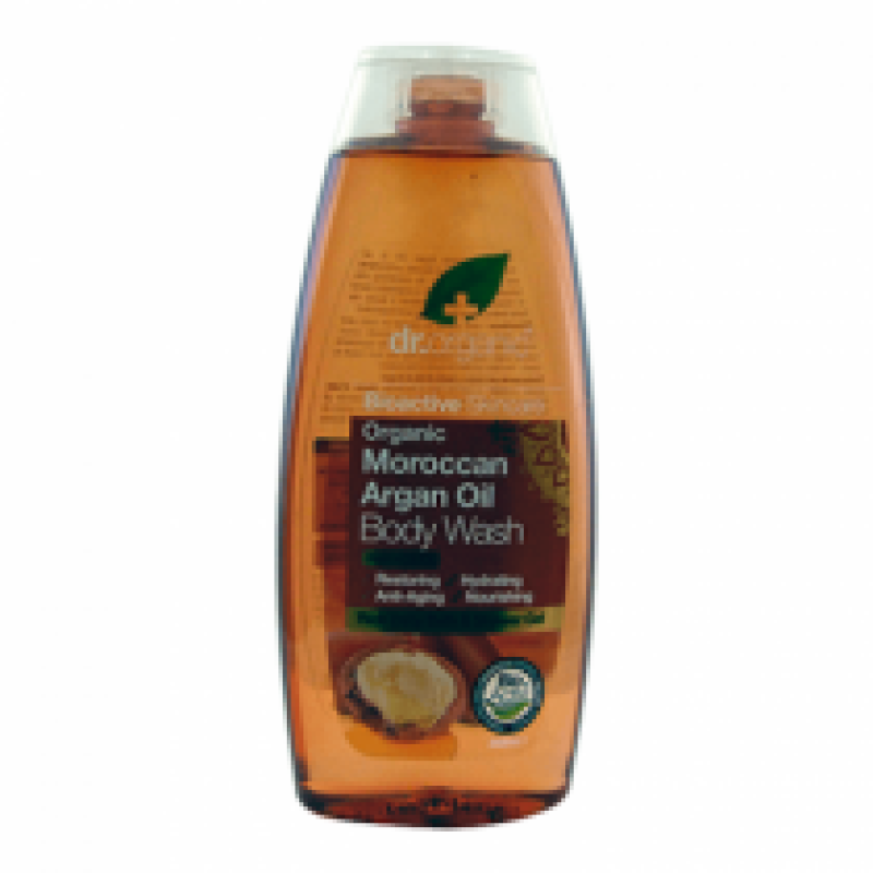 DR.ORGANIC MOROCCAN ARGAN OIL BODY WASH 250ML