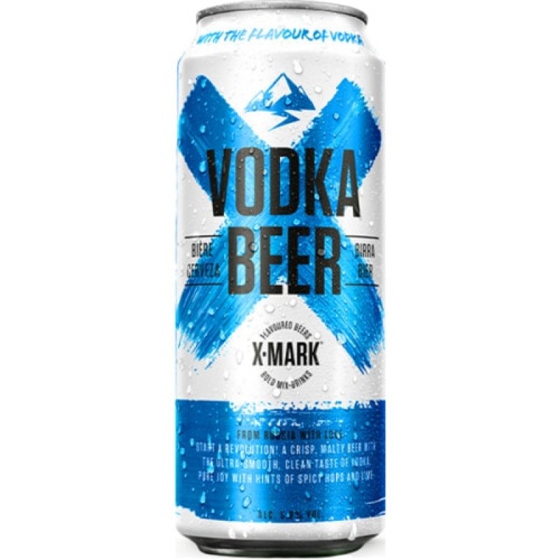 X-MARK VODKA BEER 500ML