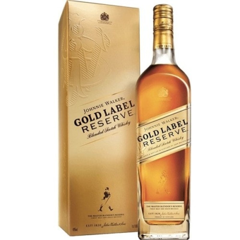 JOHNNIE WALKER GOLD LABEL RESERVE WHISKY 1L