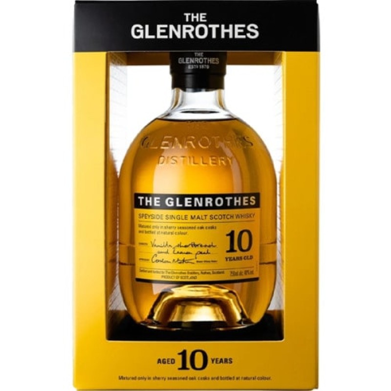 THE GLENROTHES 10 YEAR OLD WHISKY 700ML