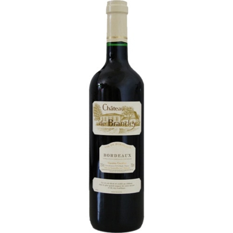 CHATEAU DE BRANDEY BORDAUX RED WINE 750ML