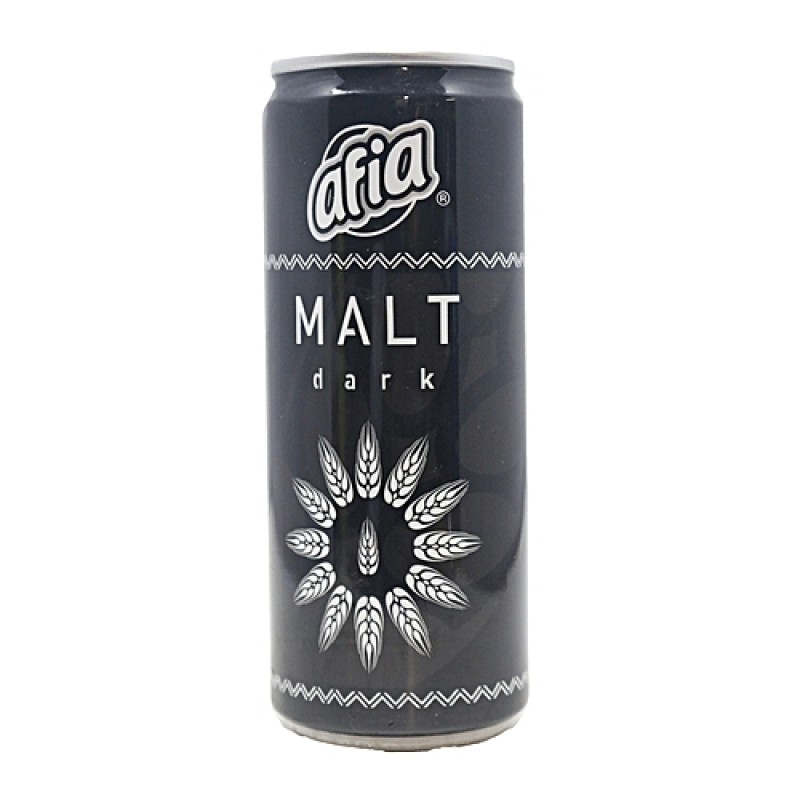 AFIA MALT CAN DARK 330ML