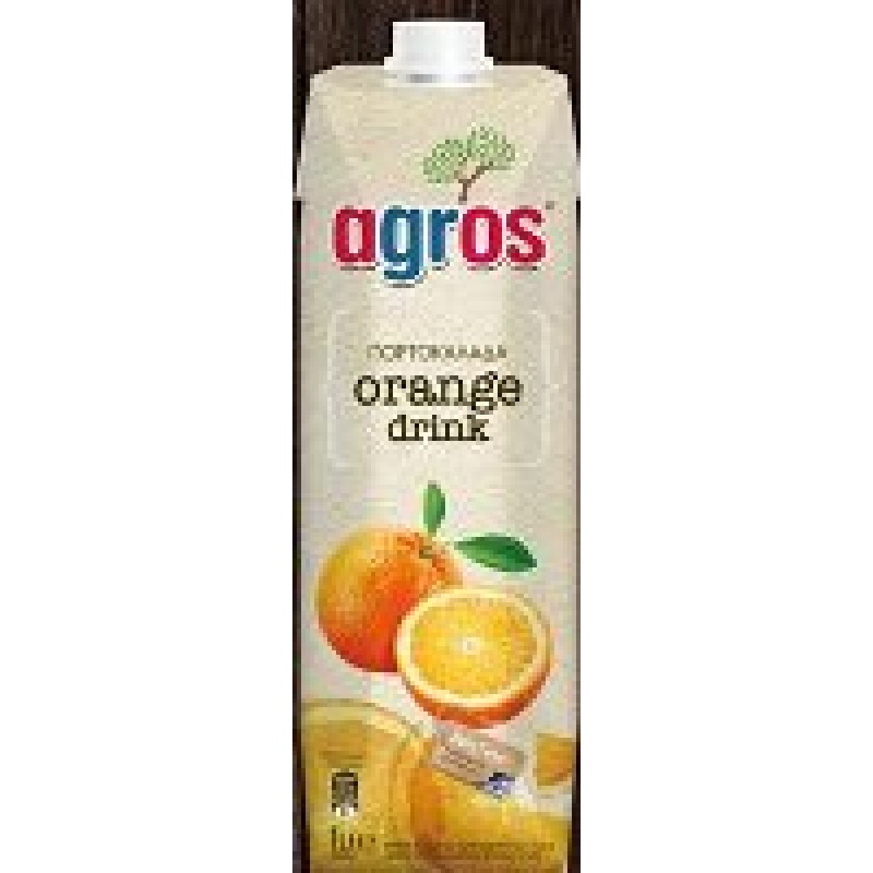 AGROS ORANGE DRINK 1 LITRE