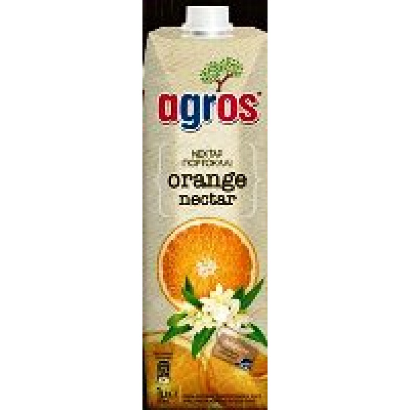 AGROS ORANGE NECTAR FRUIT JUICE 1 LITRE