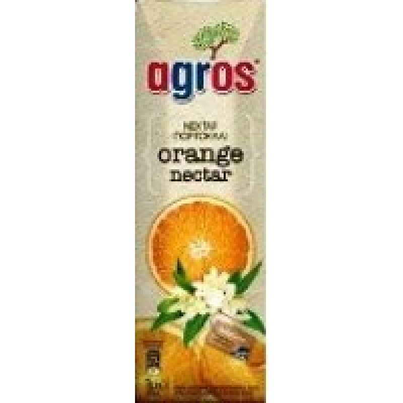 AGROS ORANGE NECTAR FRUIT JUICE 250ML