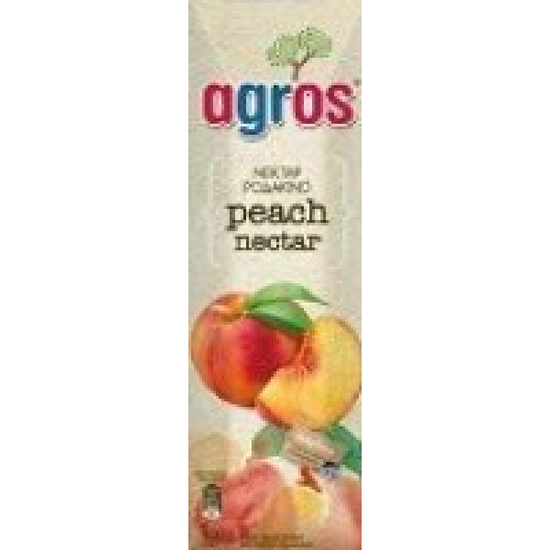 AGROS PEACH NECTAR FRUIT JUICE 250ML