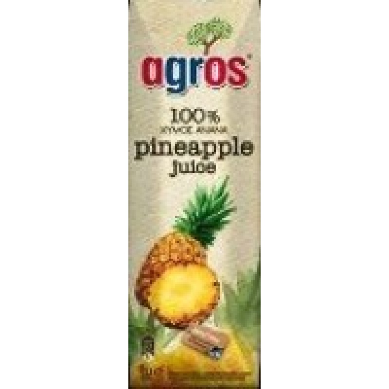 AGROS PINEAPPLE FRUIT JUICE 250ML