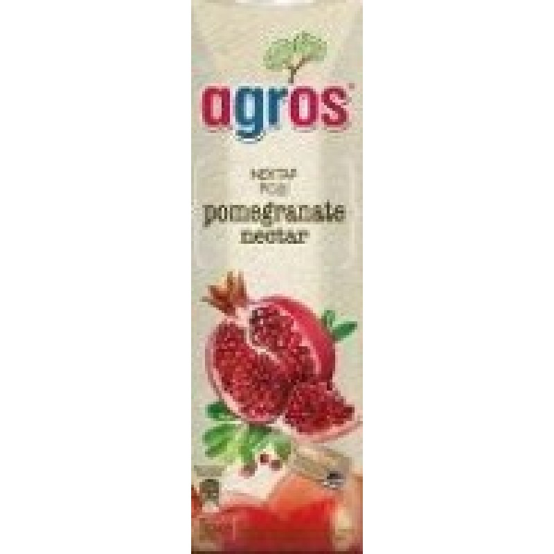 AGROS POMEGRANATE NECTAR FRUIT JUICE 250ML