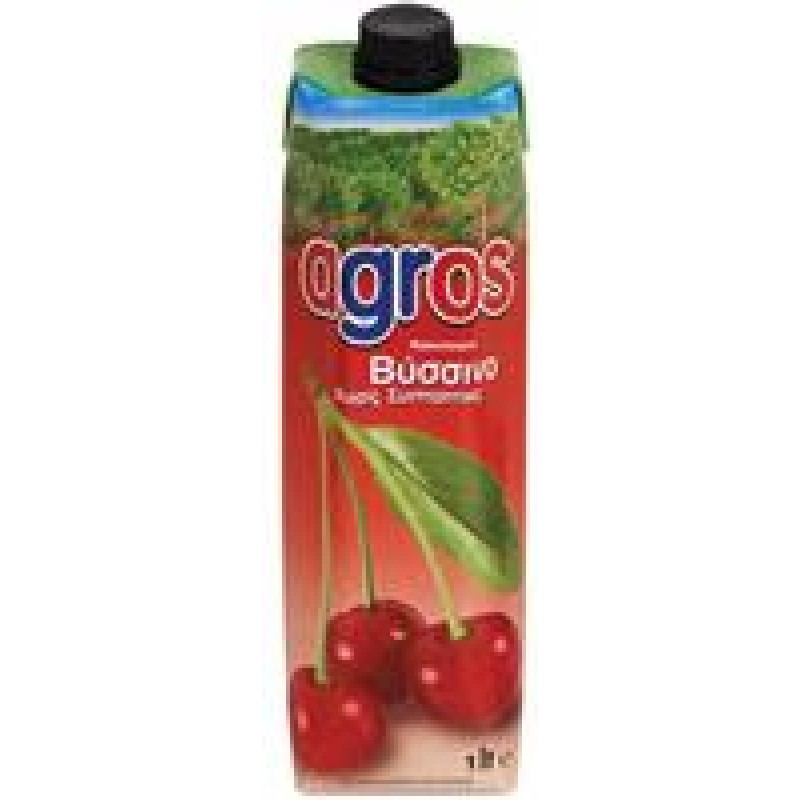 AGROS SOUR CHERRY FRUIT JUICE 1LITRE