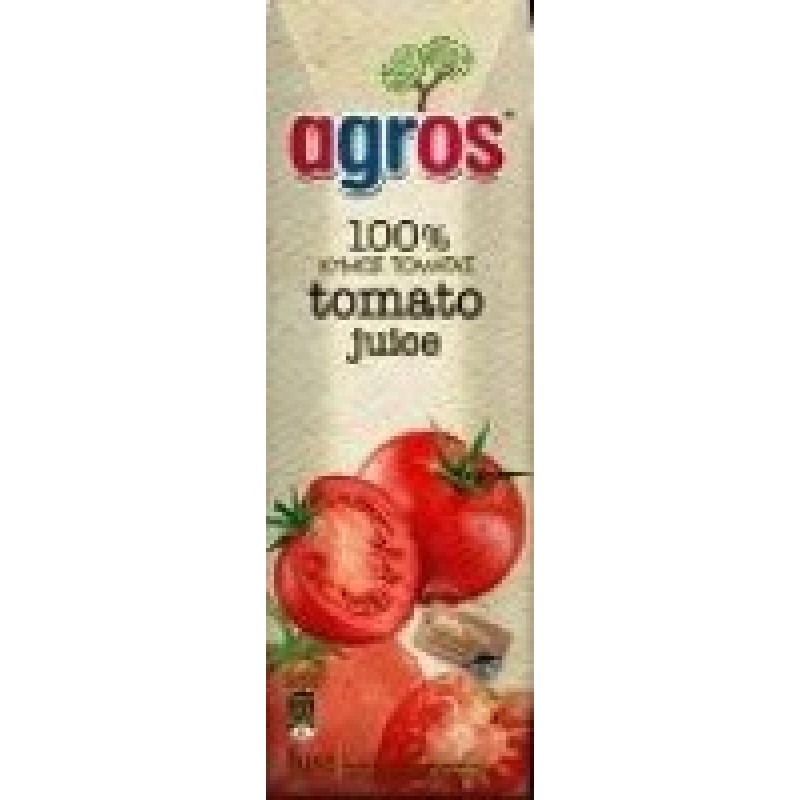 AGROS 100% TOMATO FRUIT JUICE 250ML