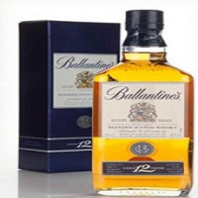 BALLANTINES FINEST 12 YEAR SCOTCH WHISKY 750ML