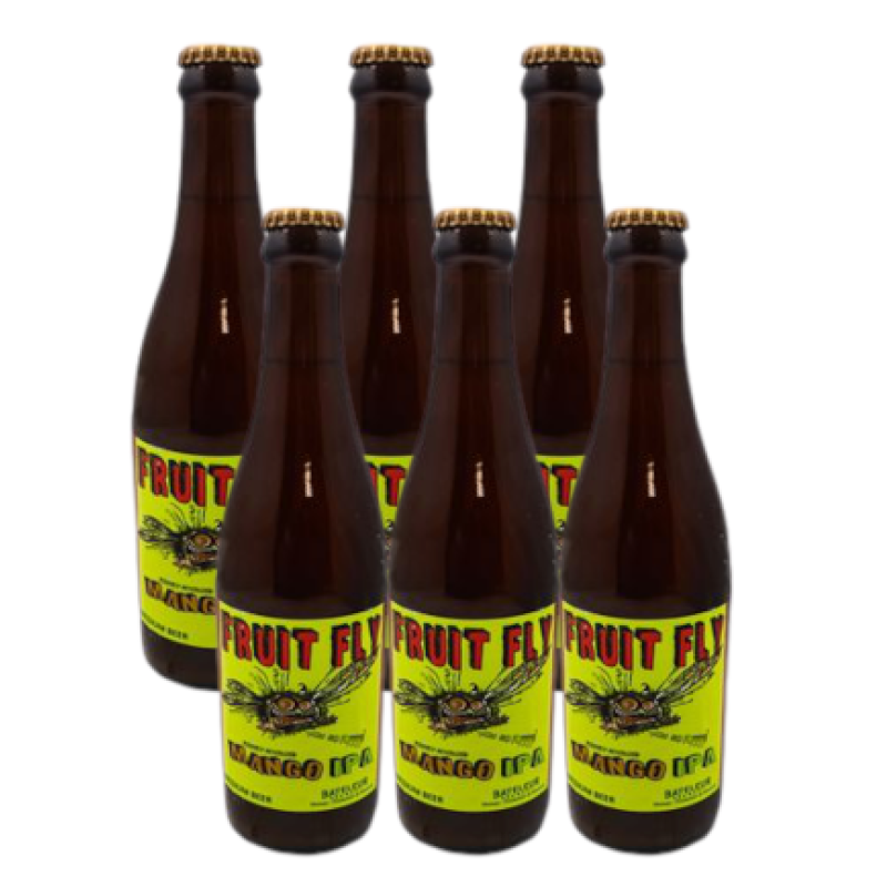 BATELUER MANGO IPA FRUITY FLY BEER 0.34L (6 PACK)