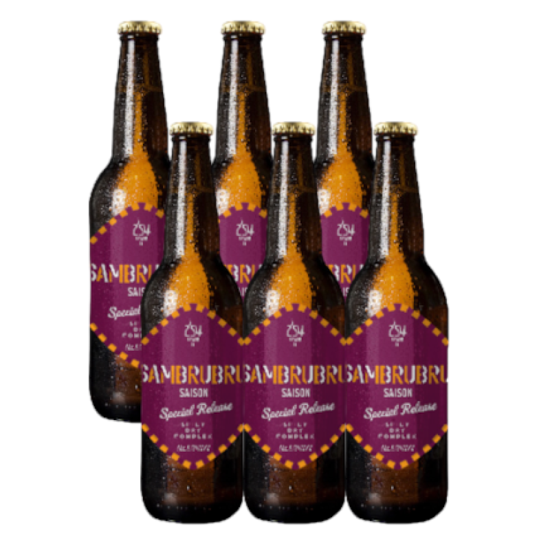 254 SAMBRUBRU SAISON 0.33L BEER  (6 PACK)