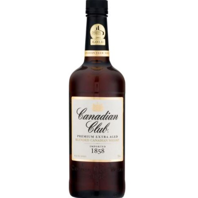 CANADIAN CLUB WHISKY 750ML