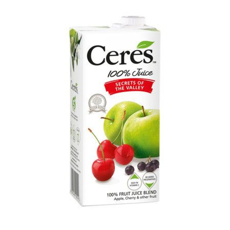 CERES SECRETS OF THE VALLEY 1 LITRE JUICE