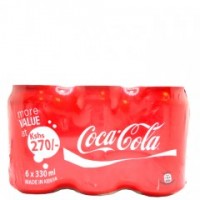 COCA COLA CANS 6PACK