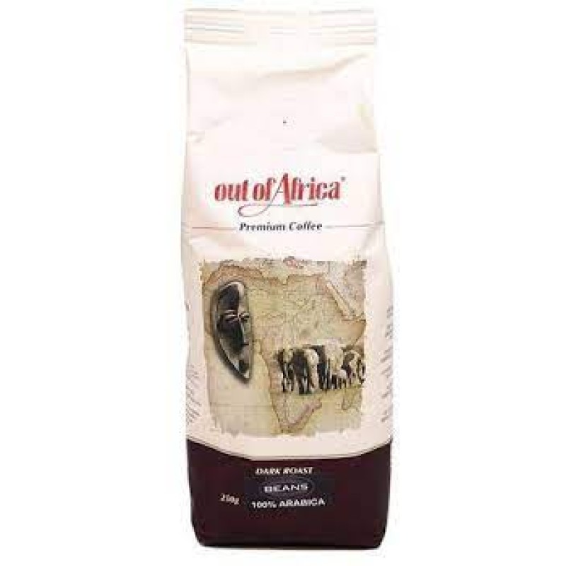 Out Of Africa Arabica Dark Roast Ground Coffee 250g