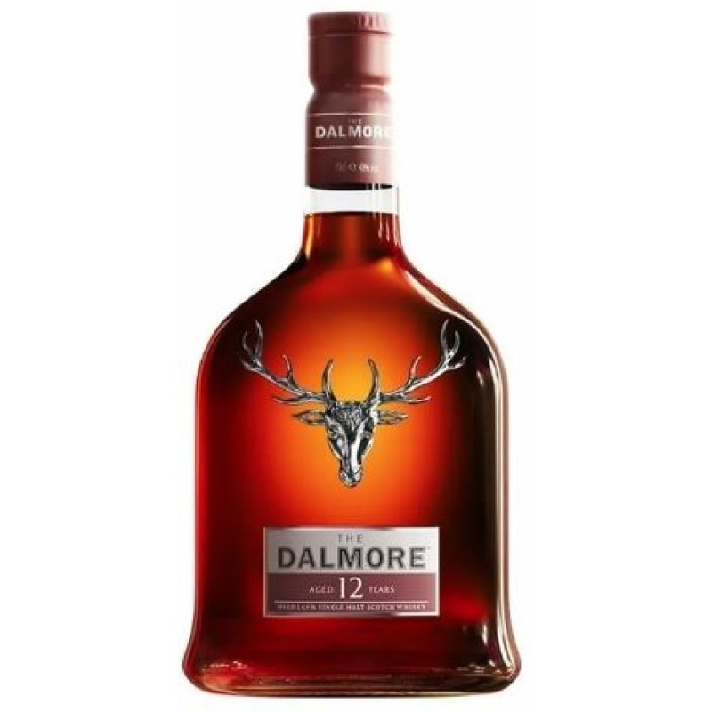 DALMORE 12 YEAR OLD WHISKY 700ML