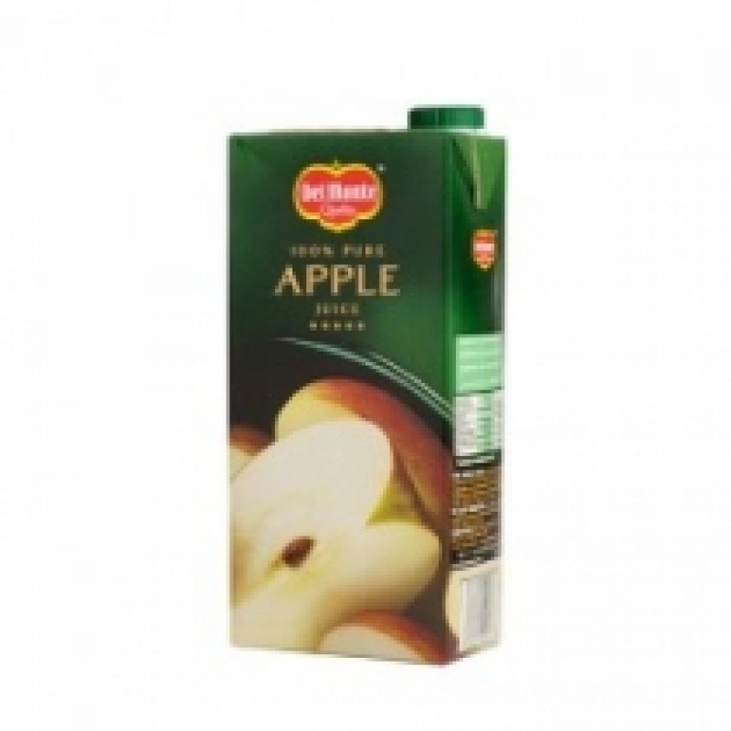 DEL MONTE PURE APPLE JUICE 1 LITRE