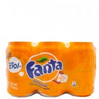 FANTA ORANGE CANS 6PACK